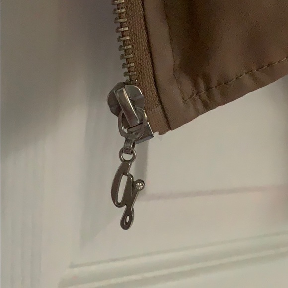 Guess Faux Leather Bomber Jacket - Picture 5 of 6